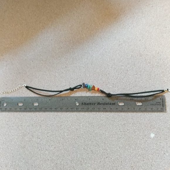 BOGO50%Choker Faux gemstone cotton thread - Picture 7 of 8